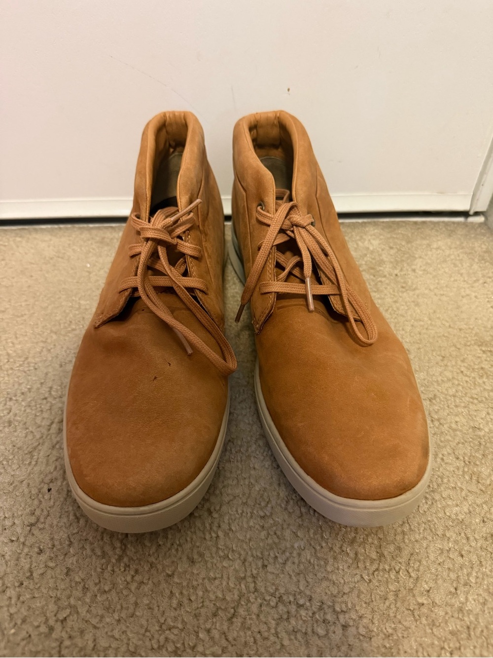 Cat-Theorem Boots for Men, Chukka Style, Ginger, 11.5 US - P722369